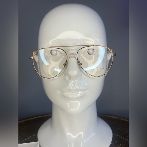 Victoria Beckham Other - Victoria Beckham-Vb218 214 Aviator Eyeglasses Havana Preowned like new!